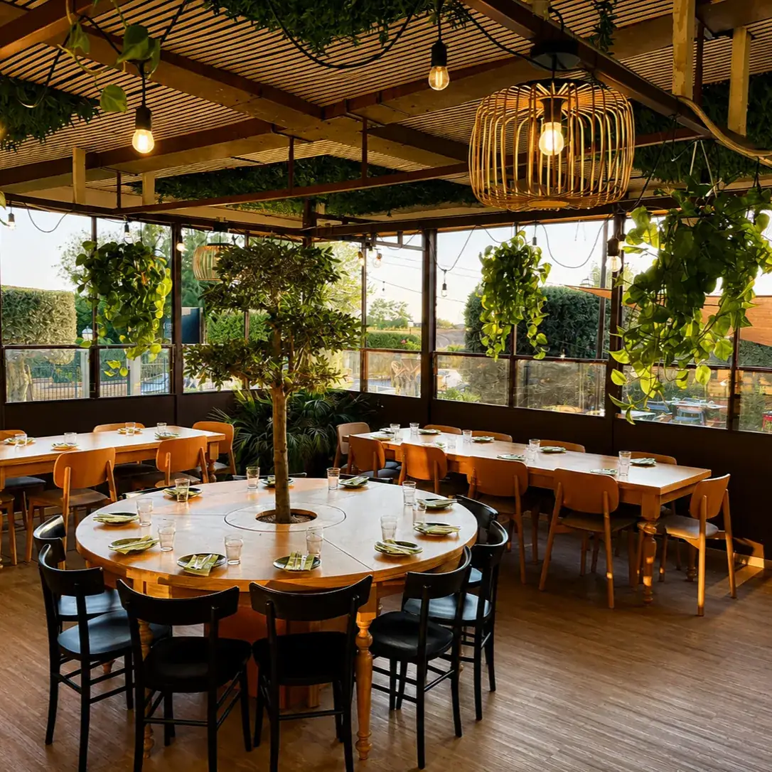 La sala ristorante del Centro Sportivo Grifone